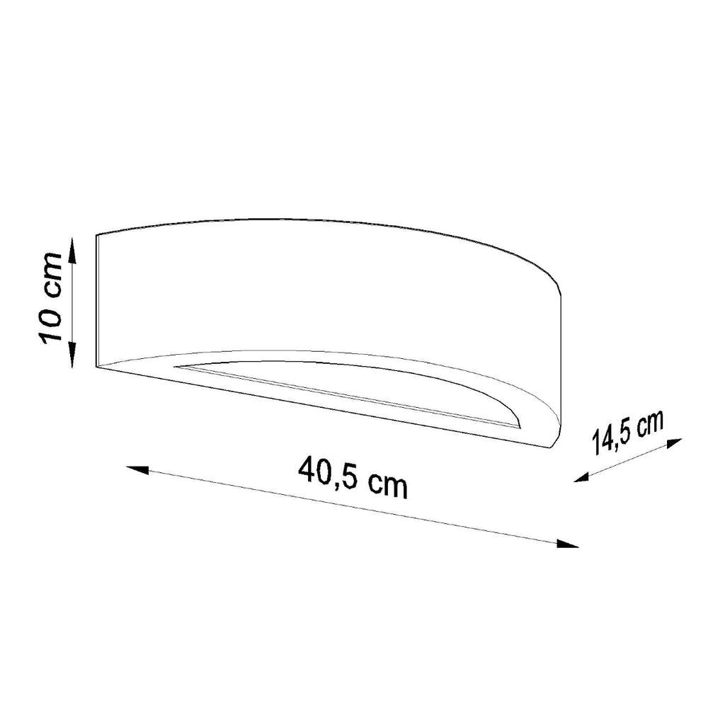 Wandleuchte Keramik ATENA Sollux Lighting