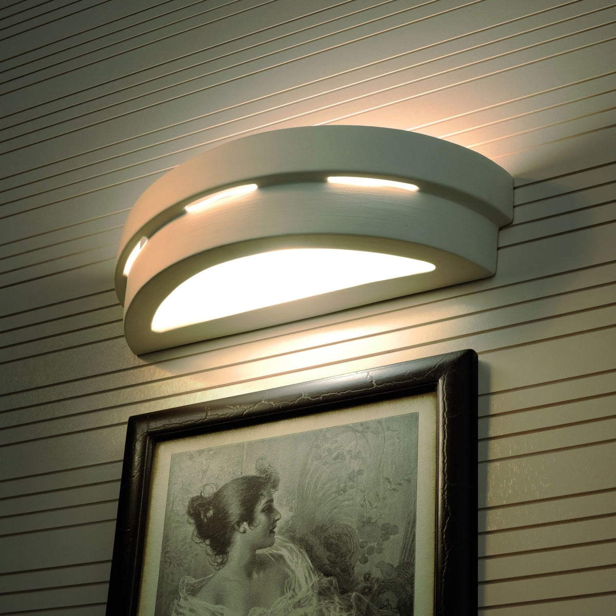 Wandleuchte Keramik HELIOS Sollux Lighting