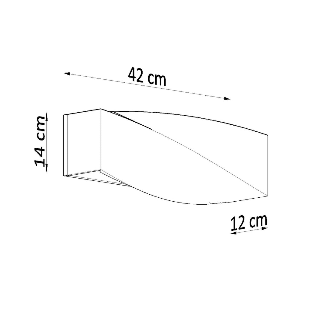 Wandleuchte Keramik SIGMA Sollux Lighting