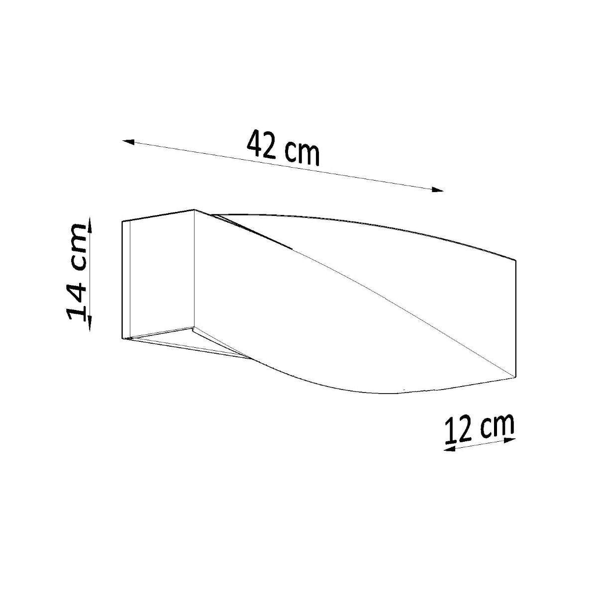 Wandleuchte Keramik SIGMA Sollux Lighting