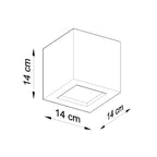 Wandleuchte Keramik LEO Sollux Lighting