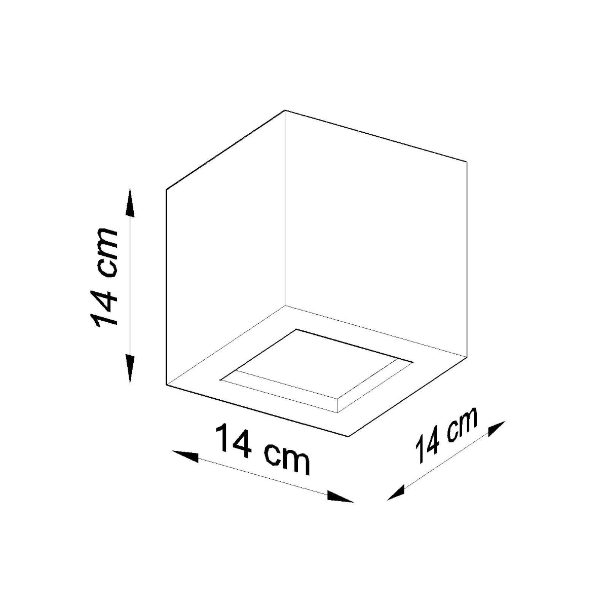 Wandleuchte Keramik LEO Sollux Lighting