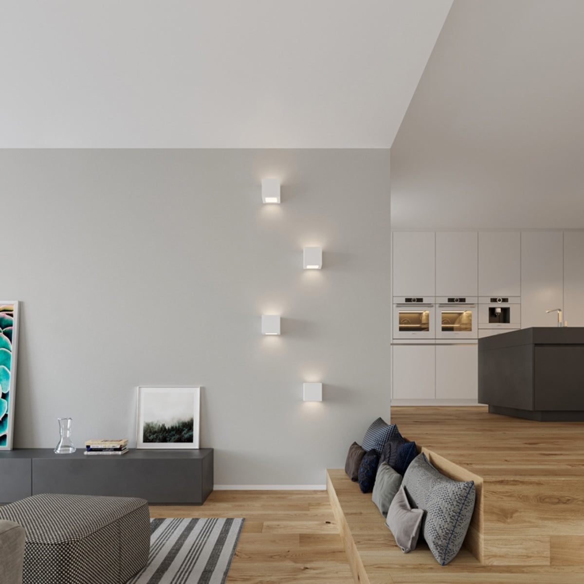 Wandleuchte Keramik LEO Sollux Lighting