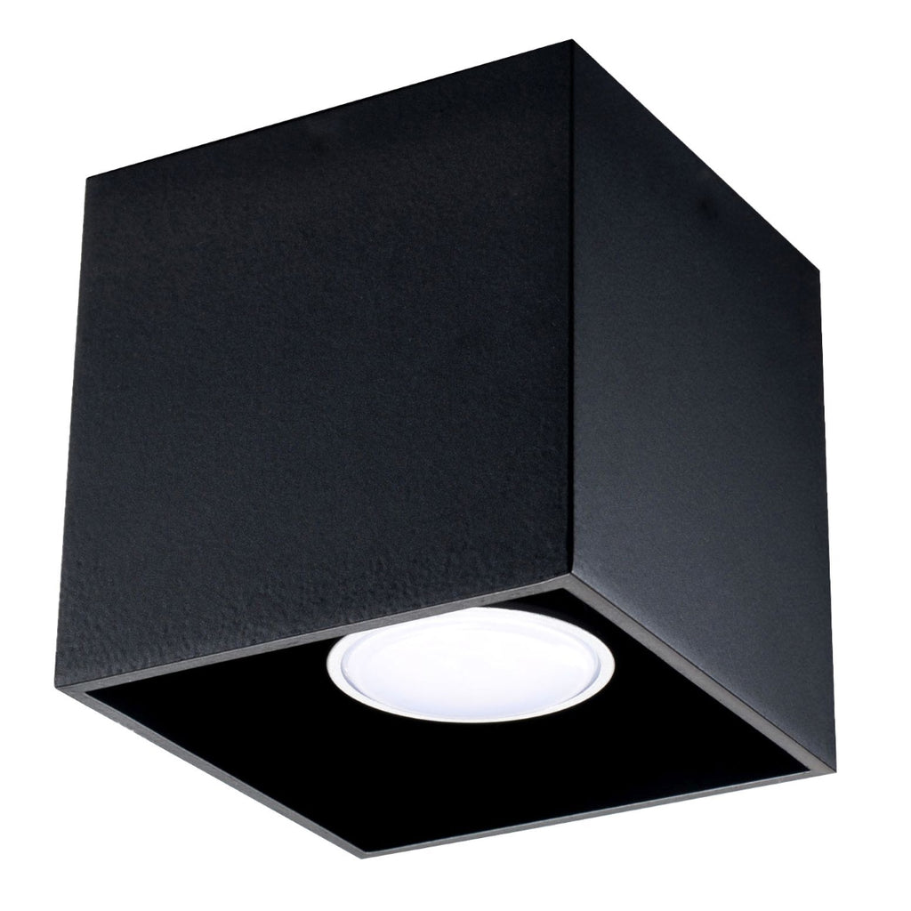 Deckenleuchte - Spot - Strahler QUAD 1 schwarz Sollux Lighting