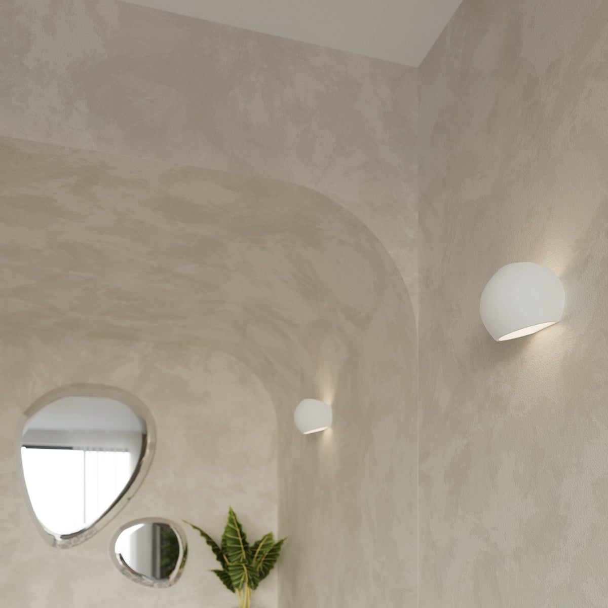 Wandleuchte Keramik GLOBE Sollux Lighting