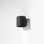 Wandleuchte ORBIS 1 schwarz Sollux Lighting