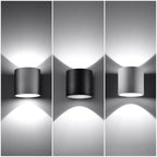 Wandleuchte ORBIS 1 schwarz Sollux Lighting