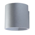 Wandleuchte ORBIS 1 grau Sollux Lighting