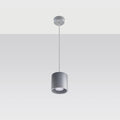 Pendelleuchte ORBIS 1 grau Sollux Lighting
