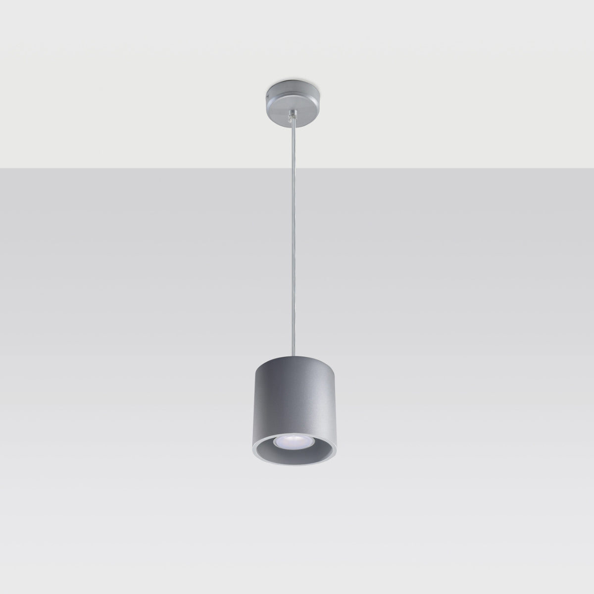 Pendelleuchte ORBIS 1 grau Sollux Lighting