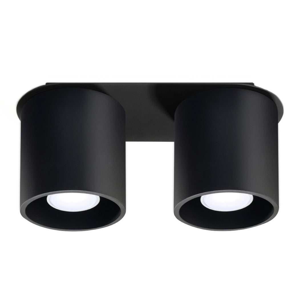 Deckenleuchte - Spot - Strahler ORBIS 2 schwarz Sollux Lighting