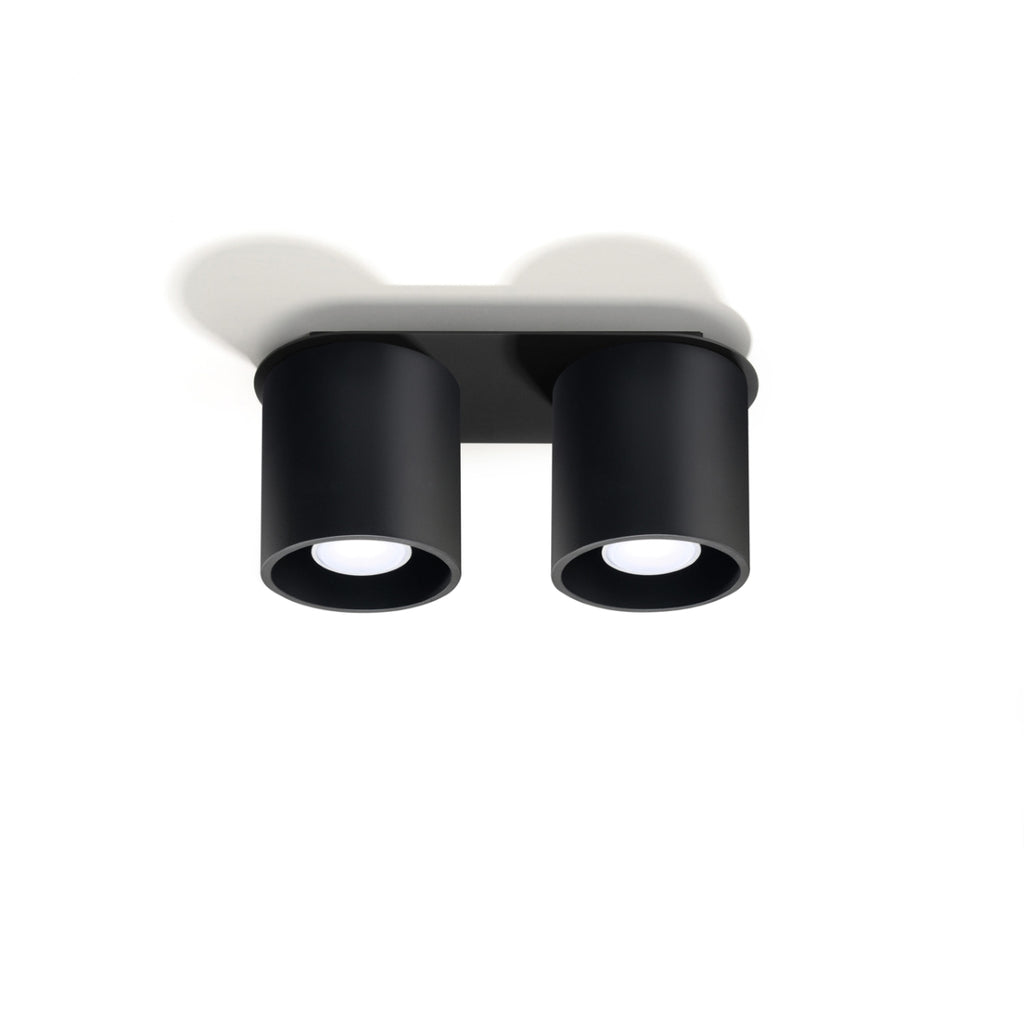 Deckenleuchte - Spot - Strahler ORBIS 2 schwarz Sollux Lighting