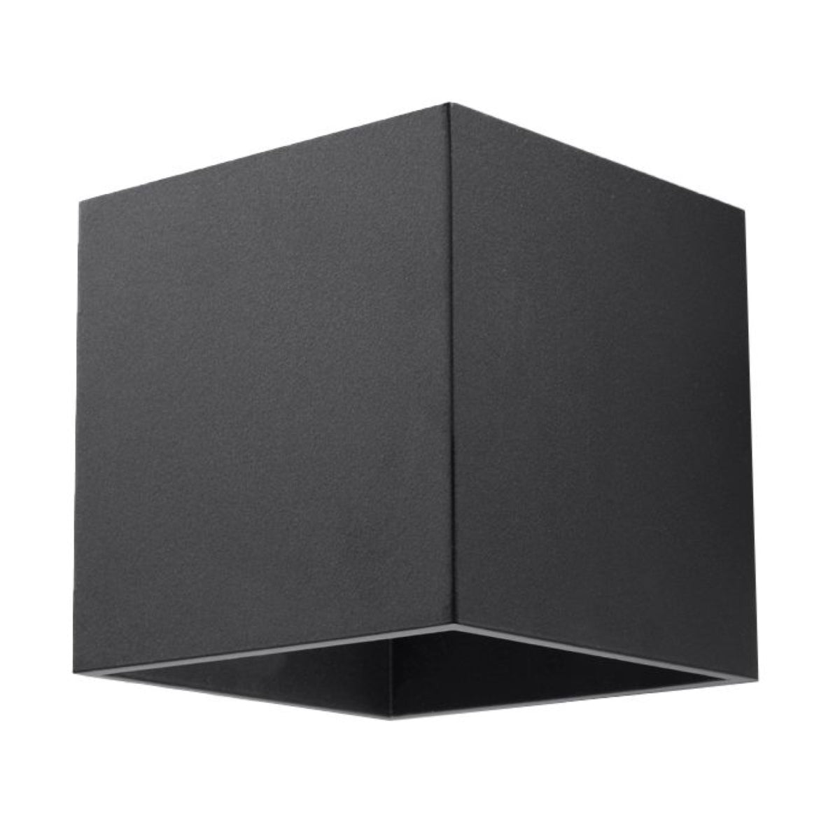 Wandleuchte QUAD 1 schwarz Sollux Lighting