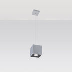 Pendelleuchte QUAD 1 grau Sollux Lighting