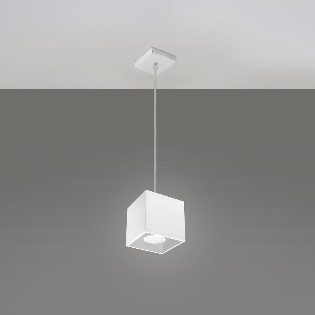 Pendelleuchte QUAD 1 weiß Sollux Lighting