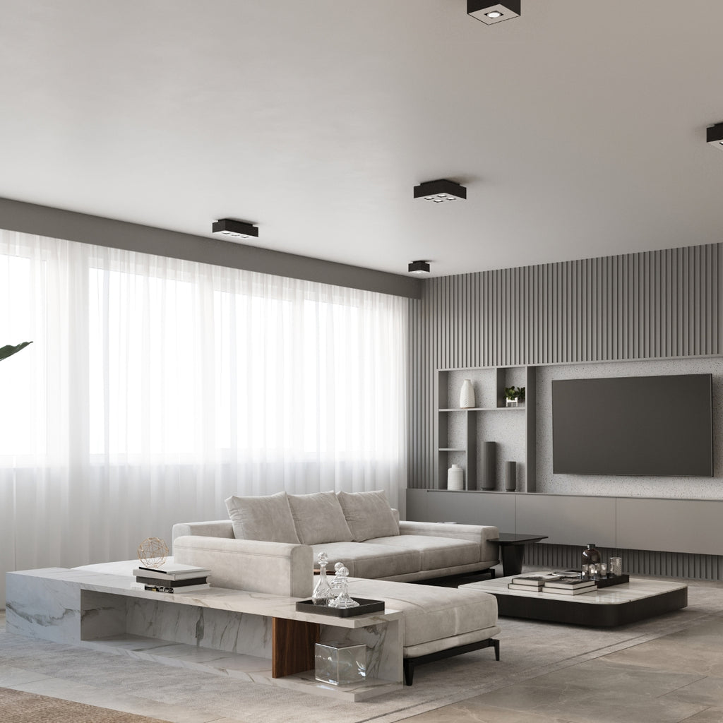 Deckenleuchte - Spot - Strahler MONO 1 schwarz Sollux Lighting