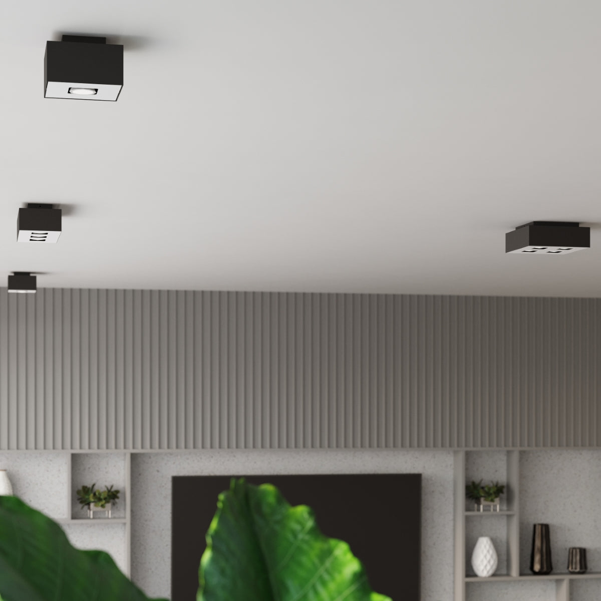 Deckenleuchte - Spot - Strahler MONO 1 schwarz Sollux Lighting