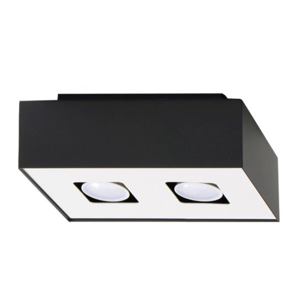 Deckenleuchte - Spot - Strahler MONO 2 schwarz Sollux Lighting