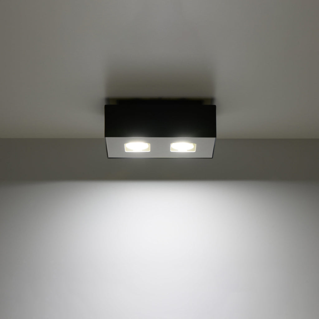 Deckenleuchte - Spot - Strahler MONO 2 schwarz Sollux Lighting