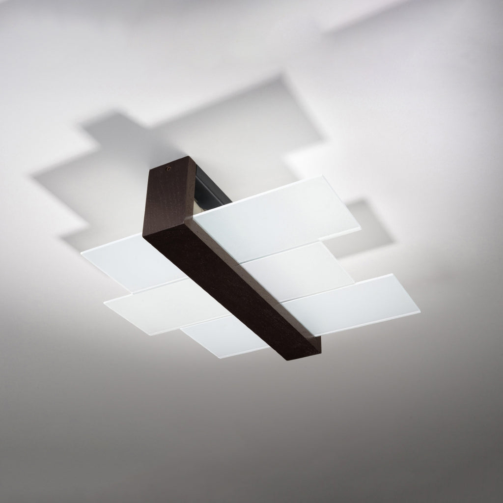 Deckenleuchte FENIKS 2 Wenge Sollux Lighting
