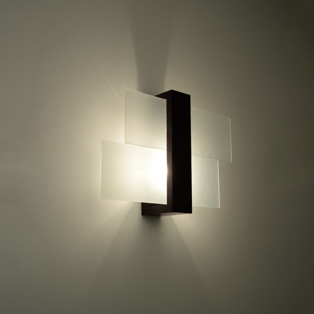 Wandleuchte FENIKS 1 Wenge Sollux Lighting