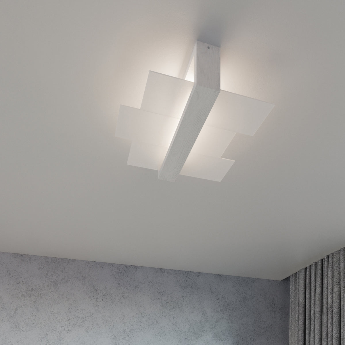 Wandleuchte FENIKS 1 weiß Sollux Lighting