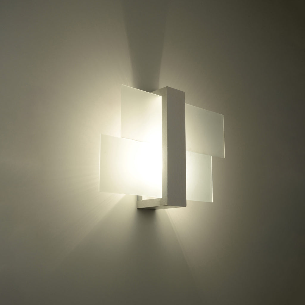 Wandleuchte FENIKS 1 weiß Sollux Lighting