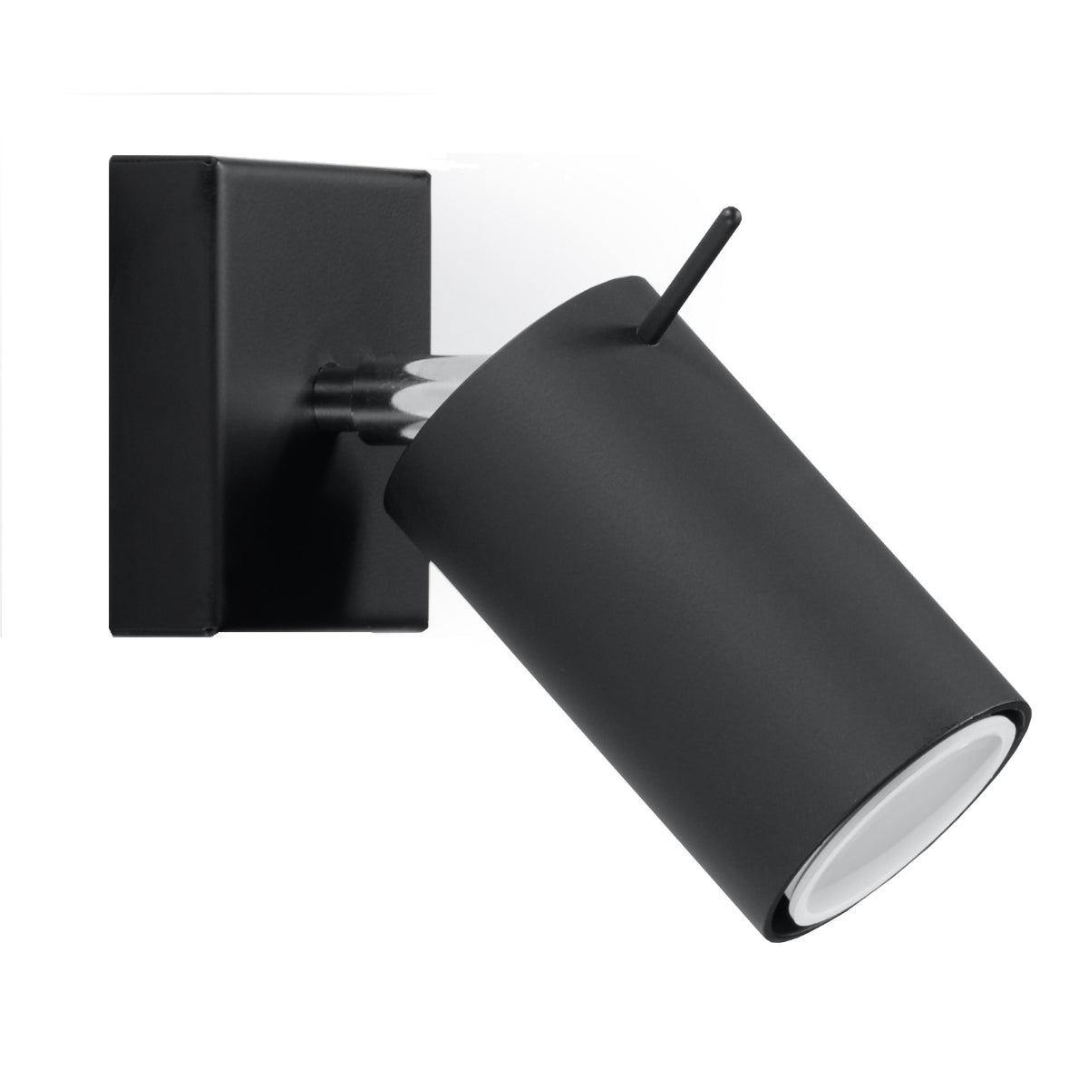 Wandleuchte RING schwarz Sollux Lighting
