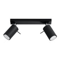 Deckenleuchte - Spot - Strahler RING 2 schwarz Sollux Lighting