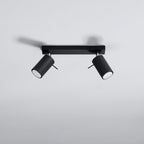 Deckenleuchte - Spot - Strahler RING 2 schwarz Sollux Lighting
