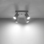 Deckenleuchte - Spot - Strahler MERIDA 4 weiß Sollux Lighting