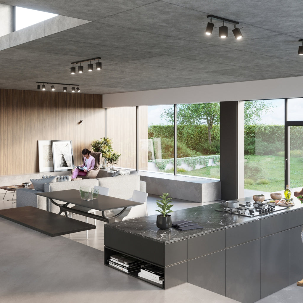 Deckenleuchte - Spot - Strahler MERIDA 2 schwarz Sollux Lighting