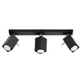 Deckenleuchte - Spot - Strahler MERIDA 3 schwarz Sollux Lighting