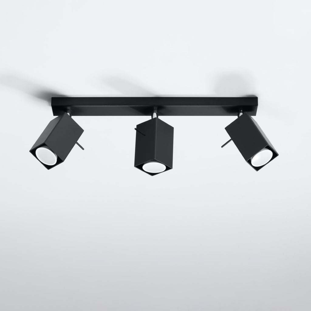 Deckenleuchte - Spot - Strahler MERIDA 3 schwarz Sollux Lighting