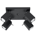 Deckenleuchte - Spot - Strahler MERIDA 4 schwarz Sollux Lighting