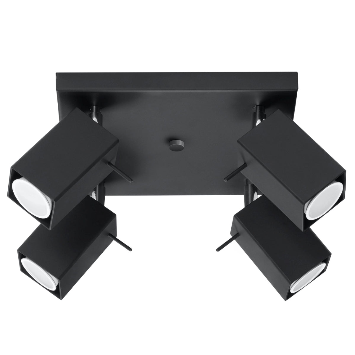 Deckenleuchte - Spot - Strahler MERIDA 4 schwarz Sollux Lighting