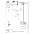 Pendelleuchte ARENA 35 grau Sollux Lighting