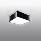 Deckenleuchte HORUS schwarz Sollux Lighting