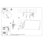 Deckenleuchte EMILIO Sollux Lighting