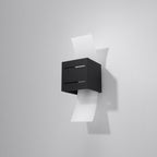 Wandleuchte LORETO schwarz Sollux Lighting