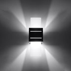 Wandleuchte LORETO schwarz Sollux Lighting