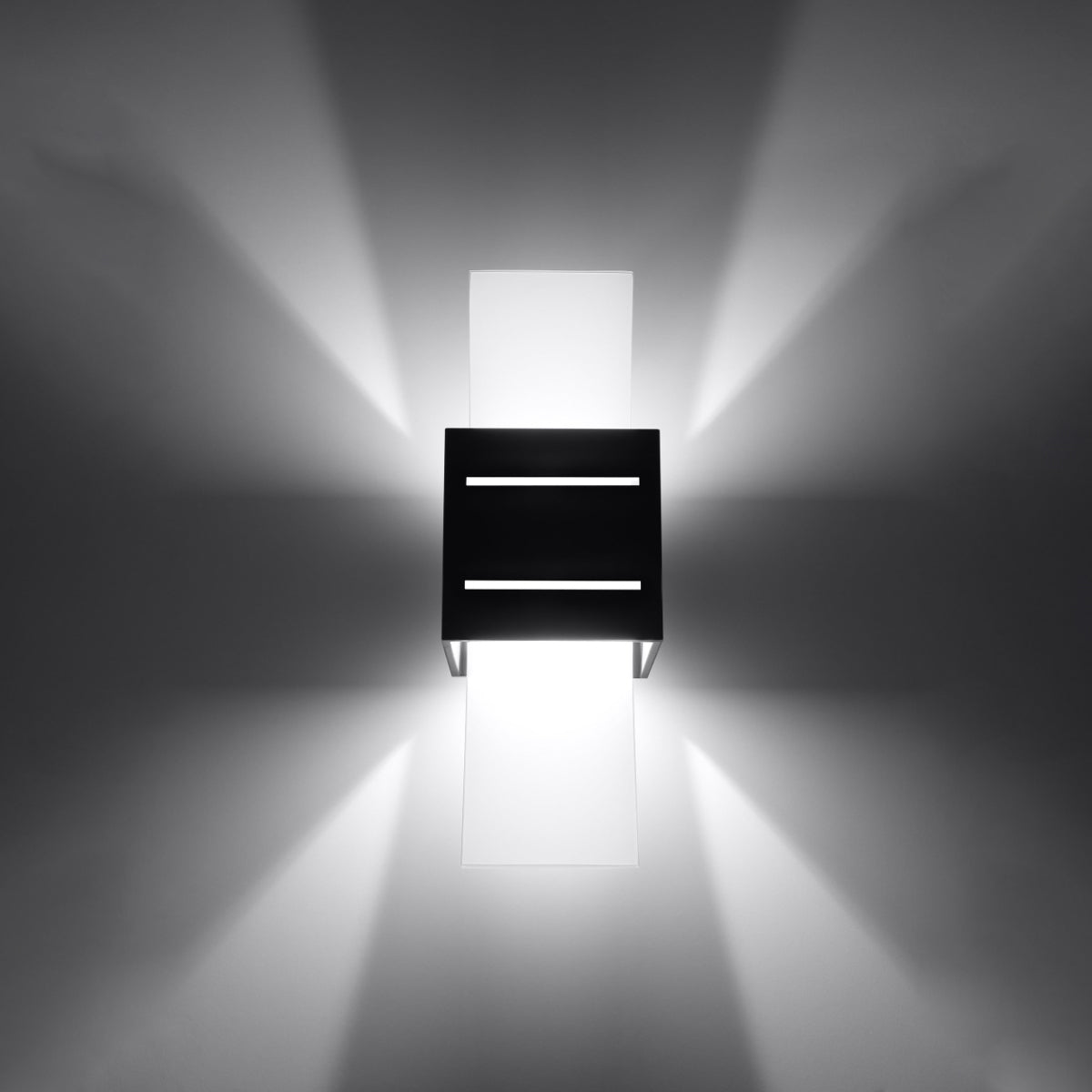 Wandleuchte LORETO schwarz Sollux Lighting