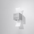Wandleuchte LORETO grau Sollux Lighting