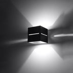 Wandleuchte LOBO schwarz Sollux Lighting