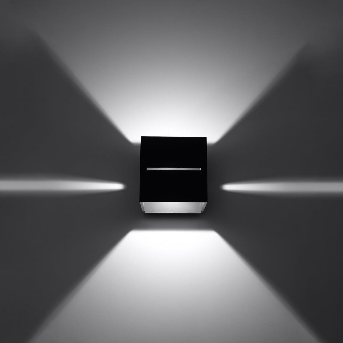 Wandleuchte LOBO schwarz Sollux Lighting