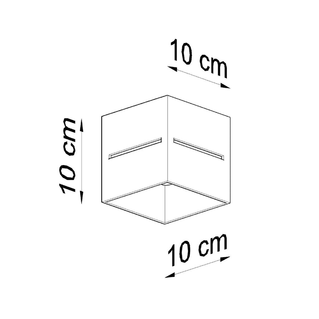 Deckenleuchte - Spot - Strahler LOBO schwarz Sollux Lighting