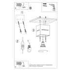 Deckenleuchte - Spot - Strahler LOBO weiß Sollux Lighting