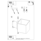 Wandleuchte RICO Sollux Lighting