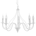 Pendelleuchte MINERWA 5 weiß Sollux Lighting