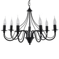 Pendelleuchte MINERWA 7 schwarz Sollux Lighting